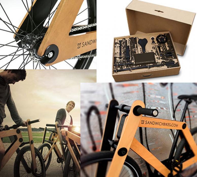 Ahşap Bisiklet Sandwichbike