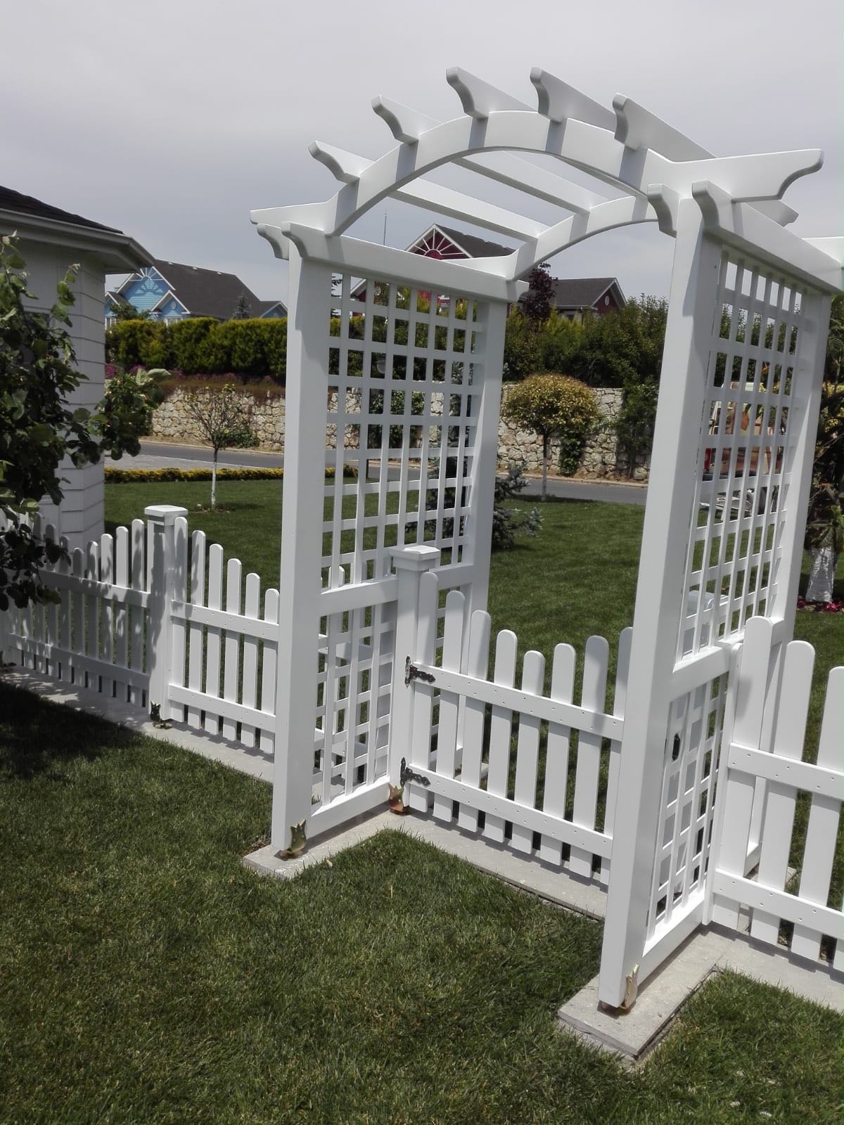 Dış Mekan Ahşap Bahçe Çitleri