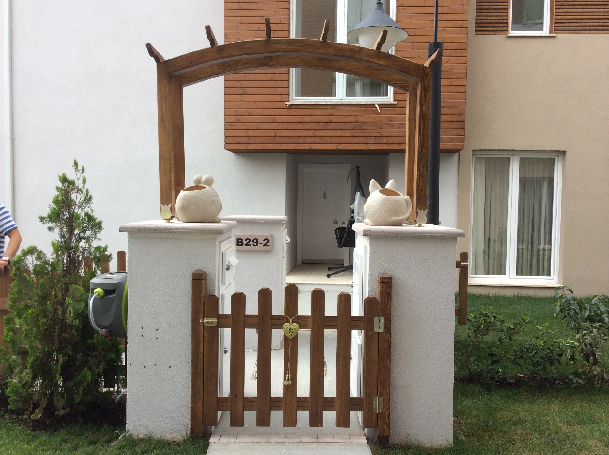 Ahşap Giriş Kemeri