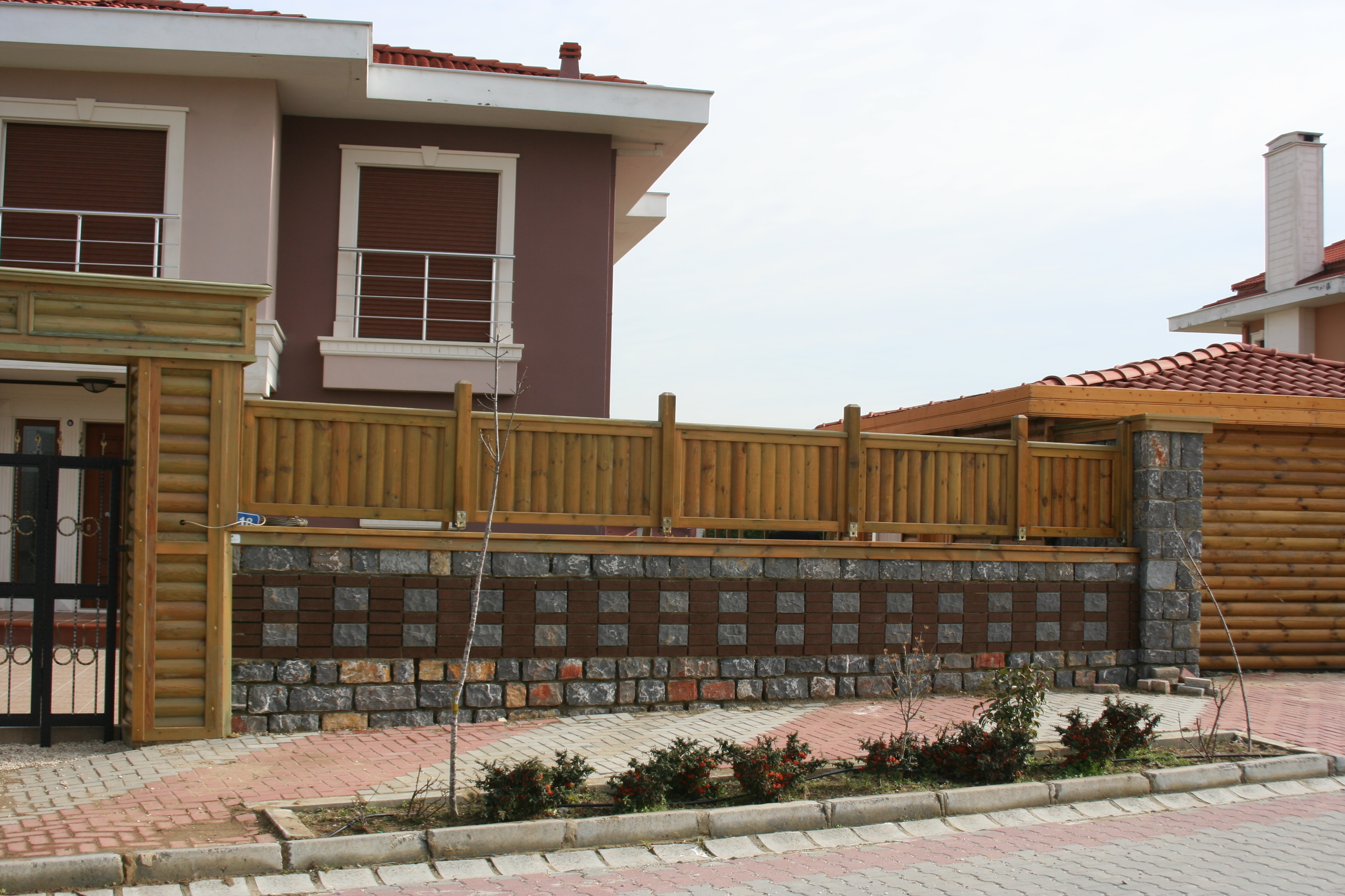 Ahşap Giriş Kemeri