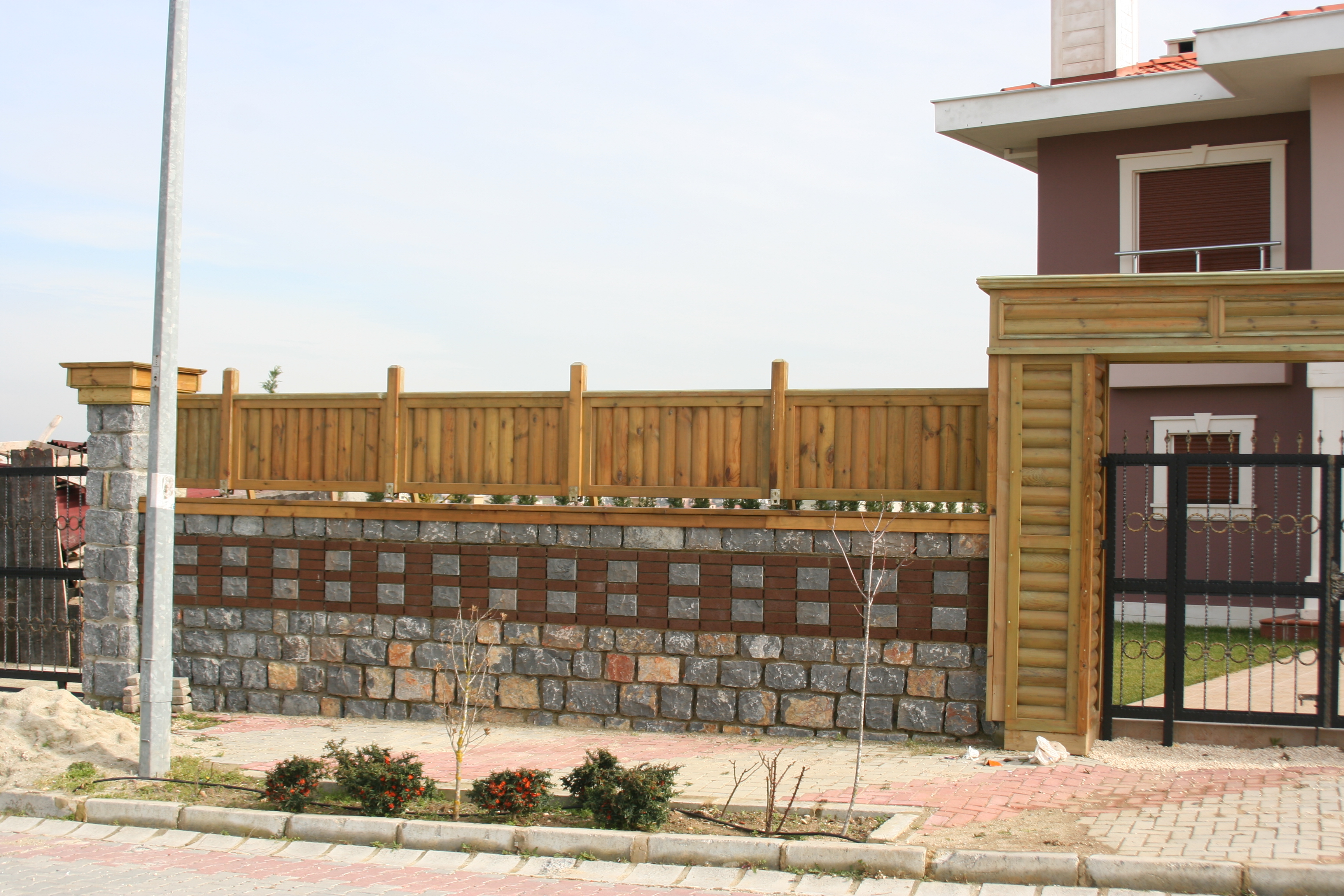 Ahşap Giriş Kemeri