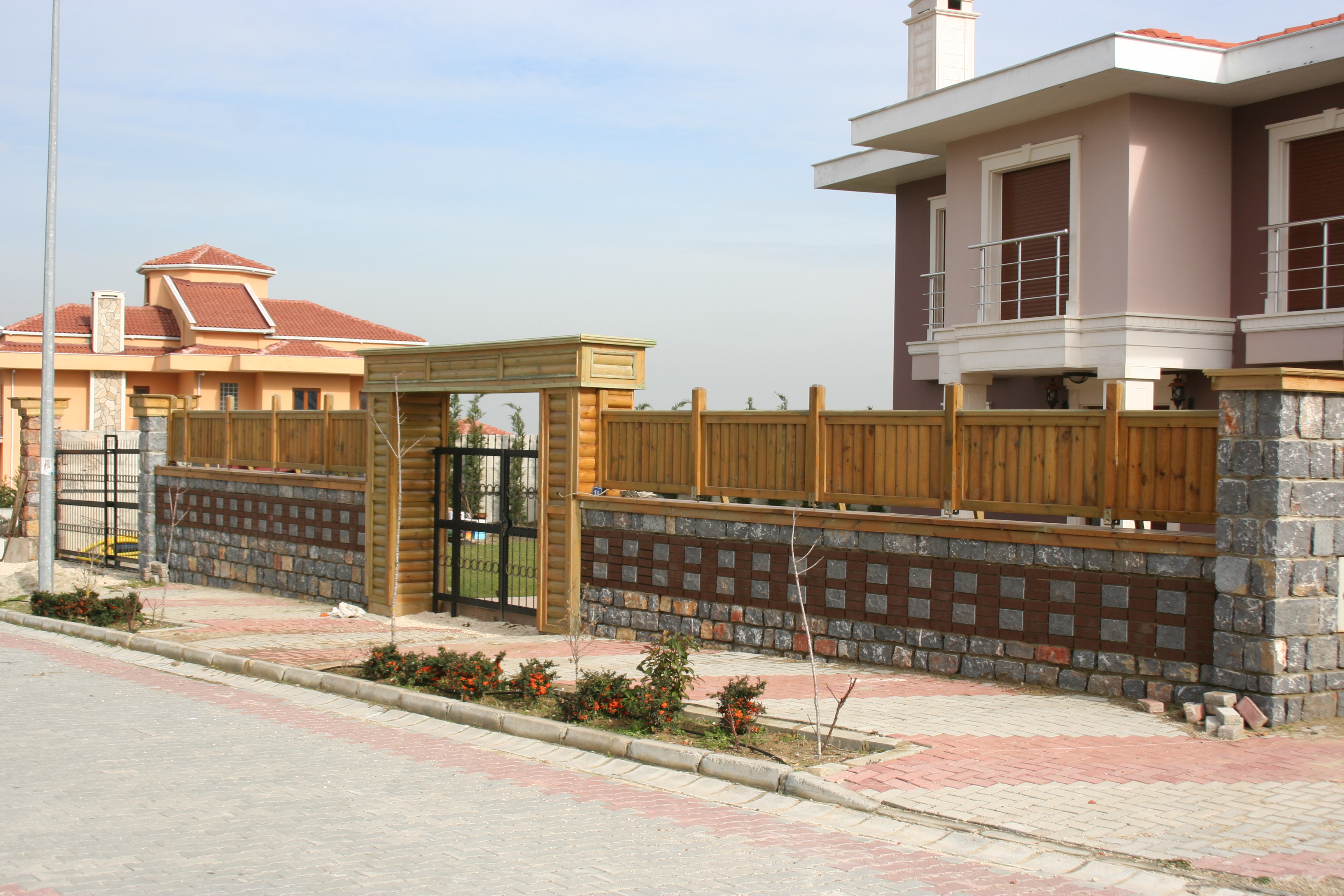 Ahşap Giriş Kemeri