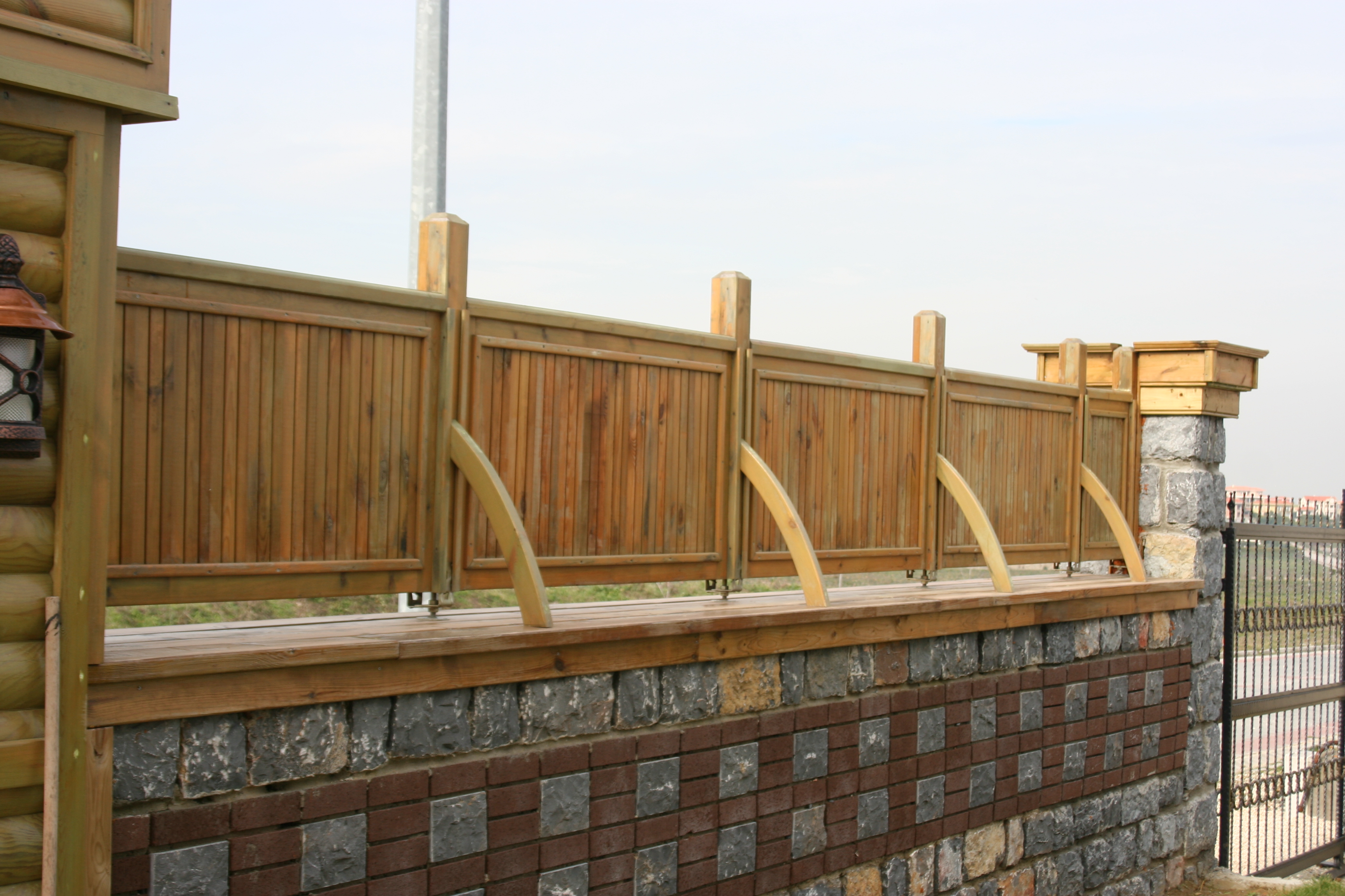 Ahşap Giriş Kemeri